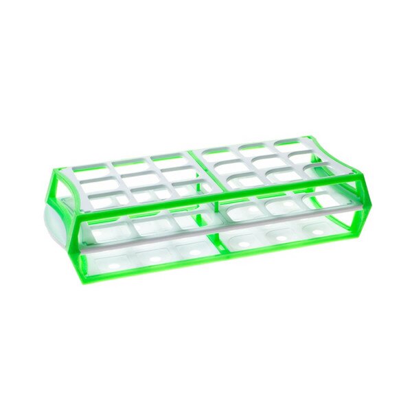 Vial rack, green